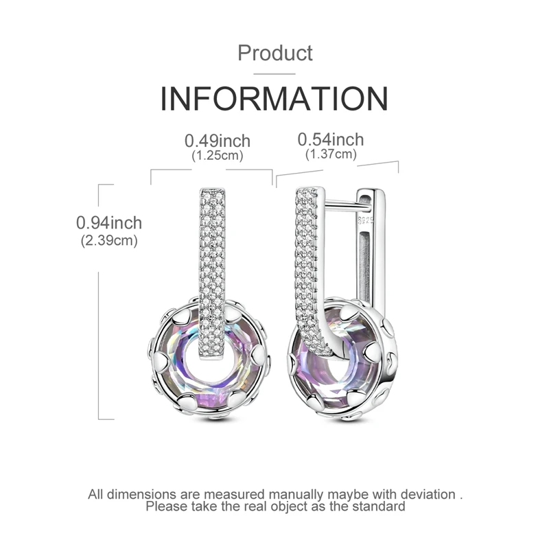 S3ae92a7f7eef429aa5ffc6e72438500fD Blue Eyes Hoop Earrings New 925 Sterling Silver Sweet Cherry Earring Wedding Engagement For Girlfriend Wife Birthday Gift Mallzona