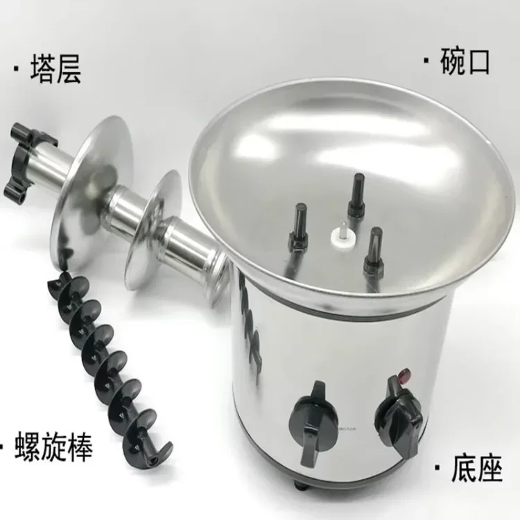 Description Picture 2 of item110V/220V 3 Tier Chocolate Fountain Machine for Home Use Birthday Party Baking Photography Chocolate Sauce Waterfall AH