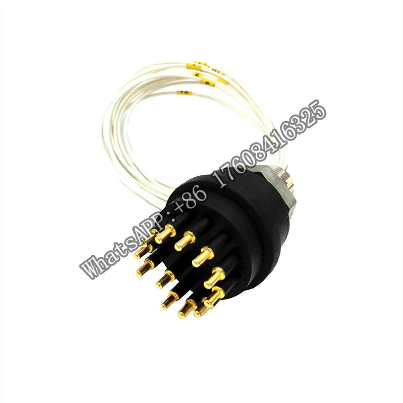 

BH12M Submarine 12 pin Male Waterproof Subconn Bulkhead Connectors Seacon Underwater Connector for Subsea ROV ROBOT