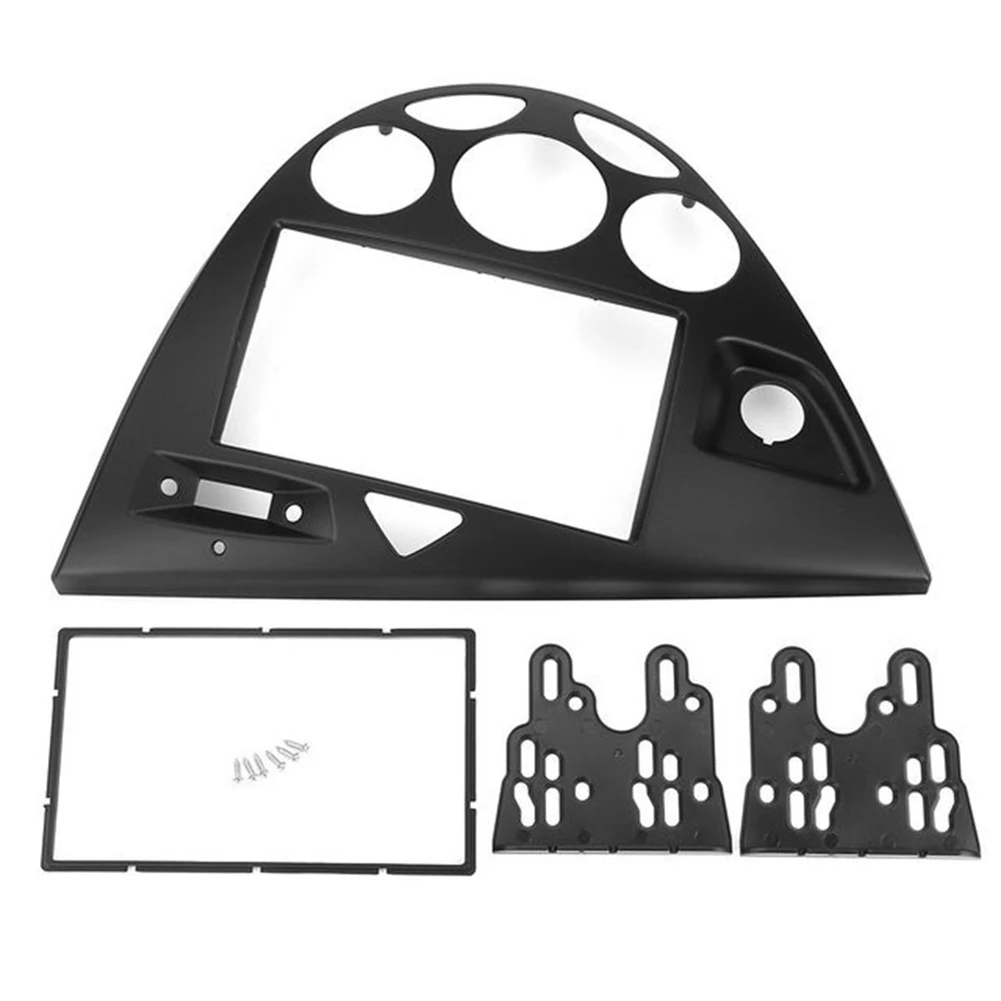 2 Din Radio Fasica Per Ford Focus / Fiesta Stereo Panel Radio Trim Kit Face Frame Lhd Refitting Installation