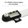 200/300mm Digital Protractor Inclinometer Angle Finder Level Measuring Instrument Digital Goniometer Angle Ruler 3