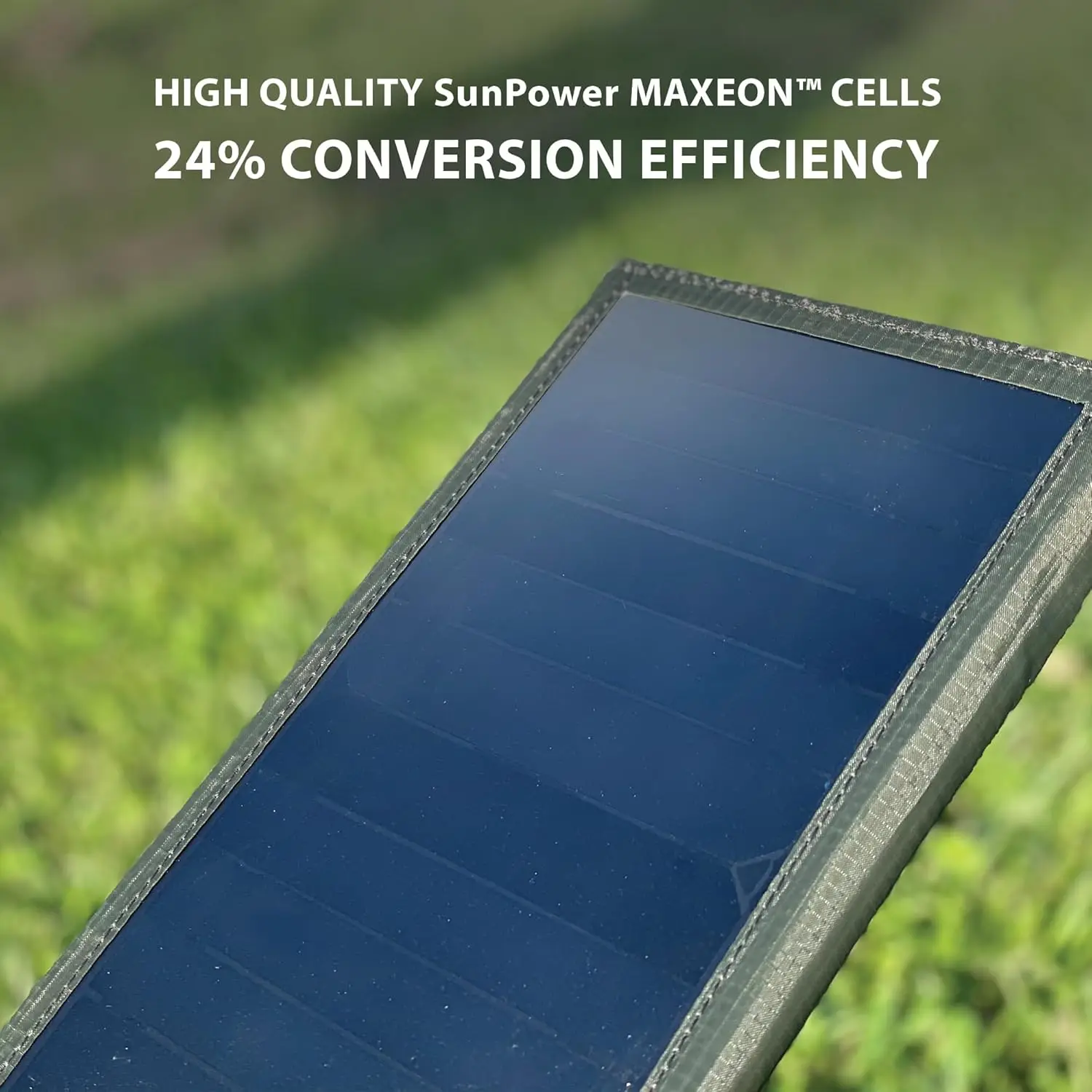 Portable Solar Panel Dual USB-A Ports 28W Power Generation Charger for Phone Camping Durable Water-Resistant Ripstop Nylon 2