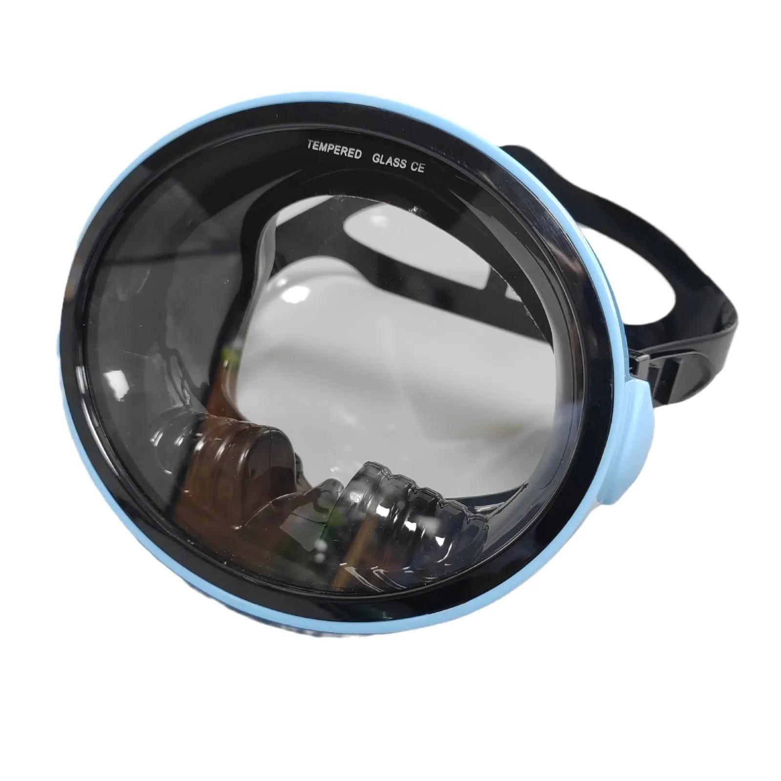 QYQ Diving goggles HD glass lenses Fishing goggles Adjustable snorkeling mask Fisherman's snorkeling diving mask diving mask diving goggles