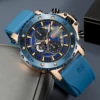 BORUSE All-waterproof Watch Men's Luminous Quartz Watch Leisure Sports Multi-functional Timer 4