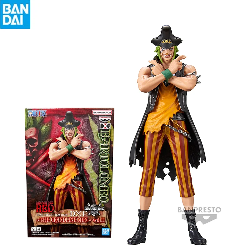 

Banpresto Action Figure One Piece Dxf Series Bartolomeo High Quality Anime Figures Pvc Collectible Toys Model Desktop Ornaments
