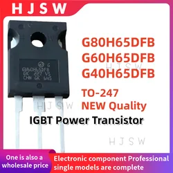 5PCS High - Quality Power Transistor Set - TO - 247 Package (G80H65DFB)
