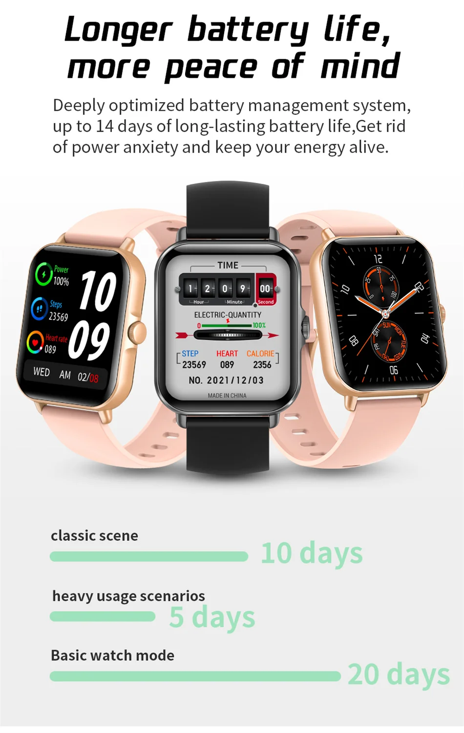 2022 New Bluetooth Answer Call Smart Watch Men Full Touch Dial Call Fitness Tracker IP67 Waterproof Smartwatch men women +Box