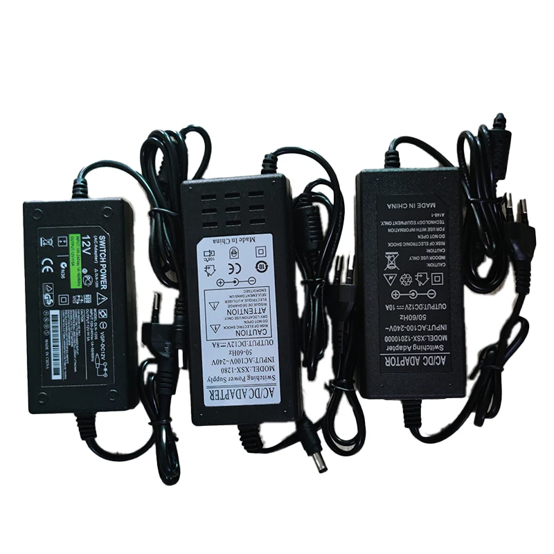 DC12V Power Transfer 3A 4A 5A 6A 8A 10A 100-240V For LED Lighting dc12v 2a 24w power supply ac100 240v wide voltage input 12v dc output power adapter