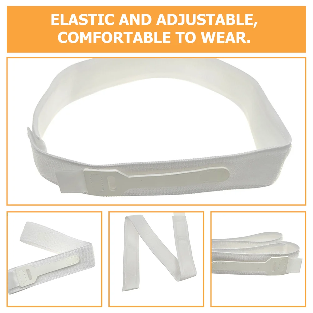 2 Pcs Catheter Strap Fixator Professional Catheters Accessories Supply Multi-function Leg White Premium
