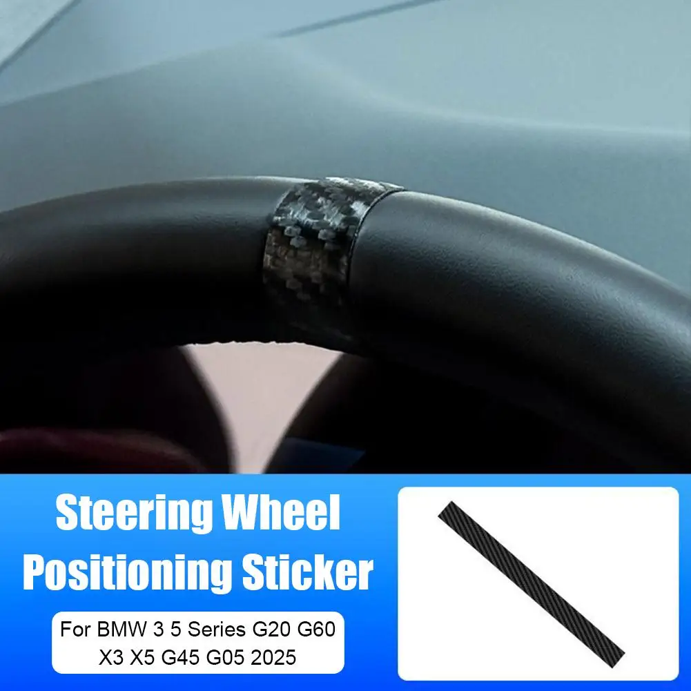 Auto-Lenkrad-Ausrichtungsaufkleber für BMW 3er 5er Serie G20 G60 X3 X5 G45 G05 Mittellinien-Interieur-Aufkleber Interieur-Zubehör – Detail 24