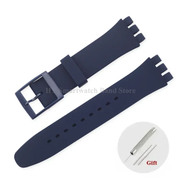 Colorful Silicone Rubber Watch Strap - Sporty and Stylish Wristband