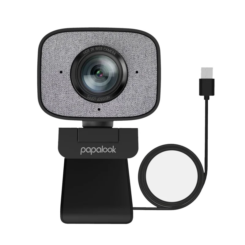 Веб-камера PAPALOOK PA930, 60 кадров в секунду, 2K HDR, 1080P