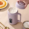 110V/220V Electric Stew Pot Slow Cooker Portable Cooking Pot Rice Cooker Stewing Porridge Soup Travel Heating Cup 1000ml 3