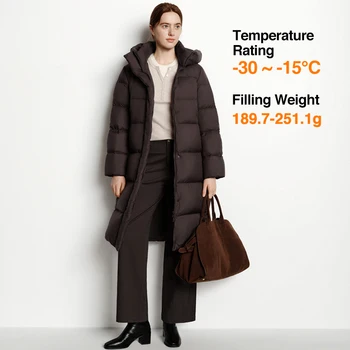 Semir Long Down Jacket Women 1