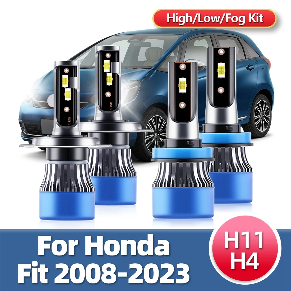 

Fog Lights Bulbs LED Car Headlight 15000Lm Auto For Honda Fit 2008 2009 2010 2011 2012 2013 2014 2015 2016 2017 2018 2019-2023