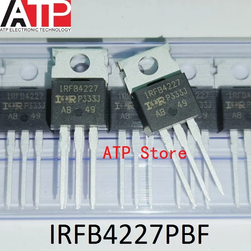 10pcs/lot New Original IRFB4227PBF IRFB4227 TO-220 Transistor MOSFET N-CH 200V 65A TO220AB In Stock mosfet transistor