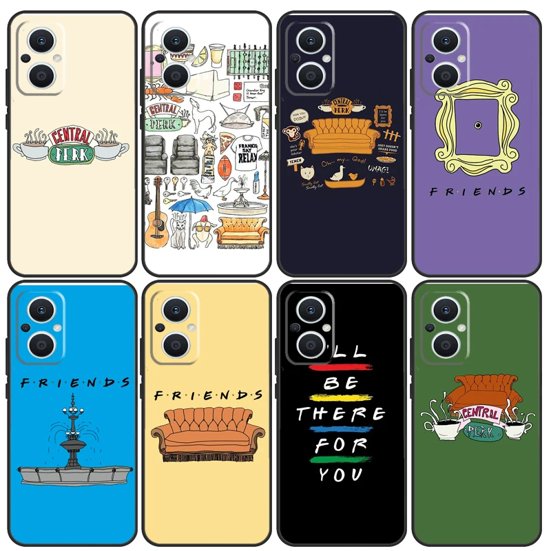 Friends Tv Show Custodia Iconica Per Oppo Reno 10 8 Pro 4 5 6 7 Lite 8T 4Z 5Z Oppo Find X6 Pro X2 X3 Neo X5 Lite Cover