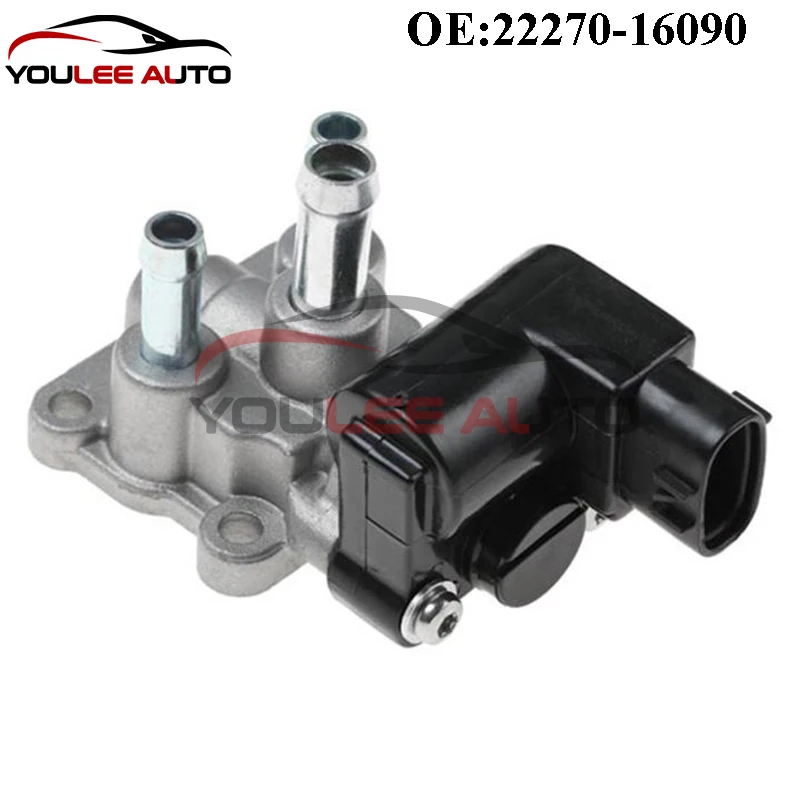 

New 22270-16090 2227016090 136800-1060 1368001060 Idle Air Control Valve IACV 3 PINS For Toyota Corolla 1997-2000 Auto Parts