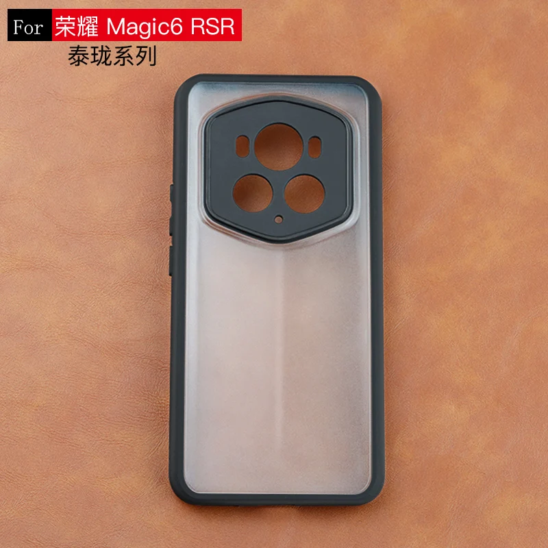 Deluxe Shockproof Transparent Back Phone Case with TPU Frame