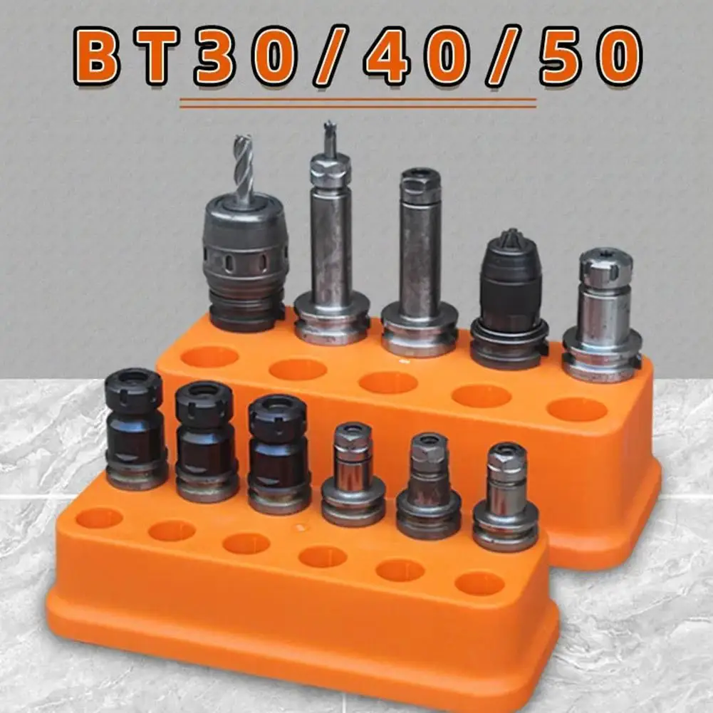 

Collet Storage Box BT30 Chuck Collecting Box BT40 BT50 Tool Holders Plastics Storage Box CNC Mahcine Parts Holders Case