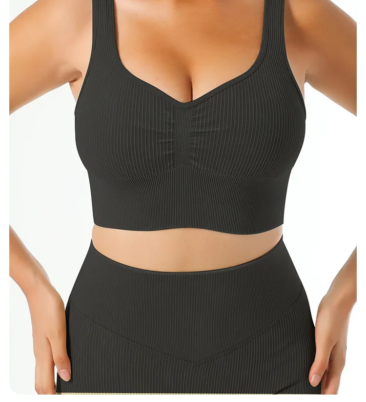 Ribbed Washed Seamless Yoga Set Women Workout 2pcs Two Piece Crop Top Shirt Shorts Gym Suit Outfits Fitness Sport Set Clothing
