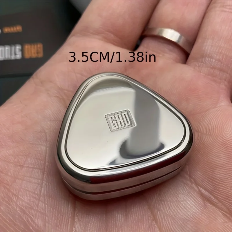 EDC Fidget Slider Toy Stainless Gear Spinner