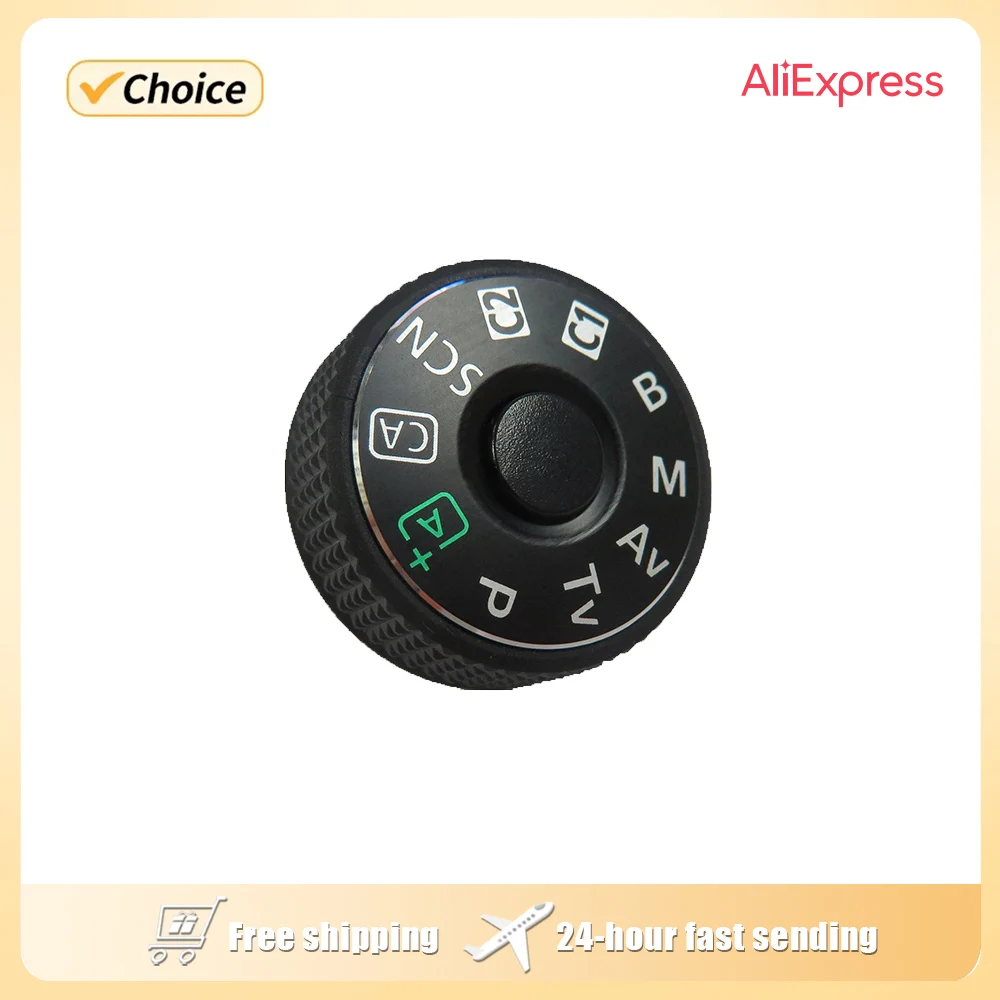 NEW Camera Repair Parts For Canon EOS 6D Top cover Mode dial With Interface Cap