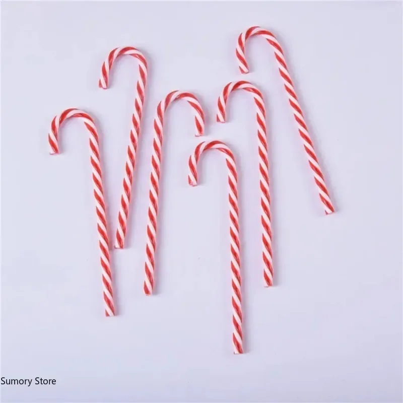 Cute Xmas Candy Canes Lollipop Christmas Tree Ornament Hanging Christmas Home Decoration Navidad Natal Noel Decoration