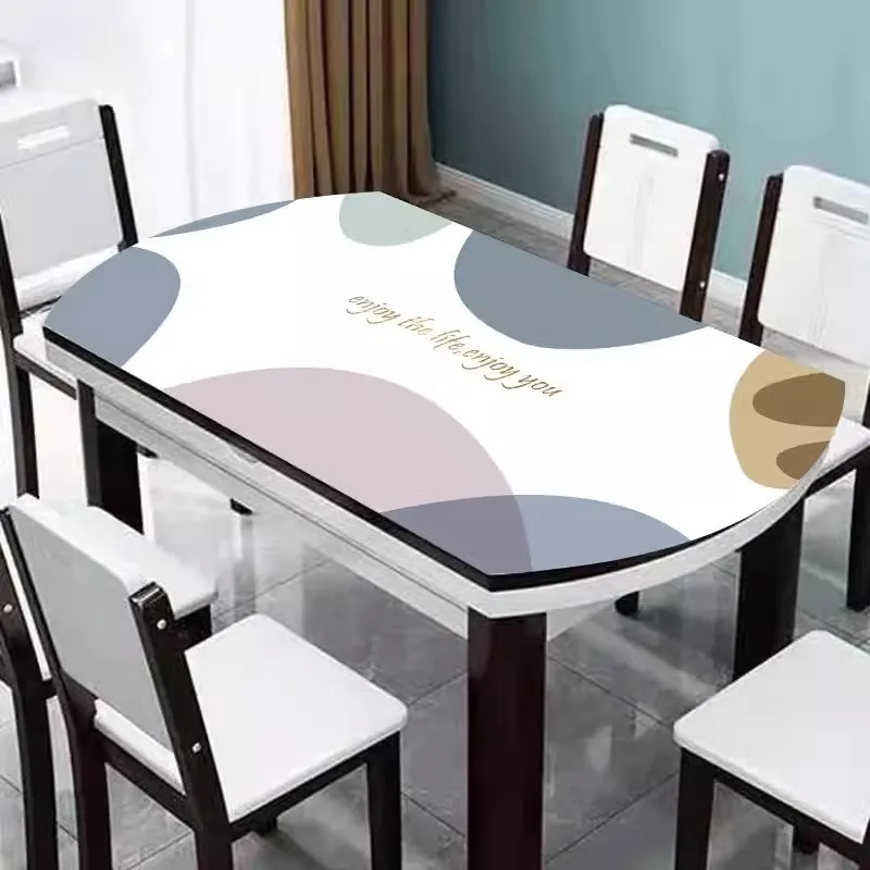 

137080 PVC tablecloth modern simple household fresh waterproof oil Nordic ins tablecloth tea table hotel table cloth
