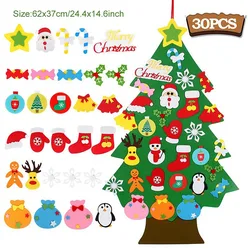 Holiday DIY Felt Christmas Tree Decoration Kit - As shown (47)