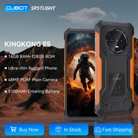 [World Premiere]Cubot KINGKONG ES Rugged Smartphone 16GB+128GB RAM 90Hz 6.56" HD+Screen Android 14 48MP Main Camera 5100mAh 1