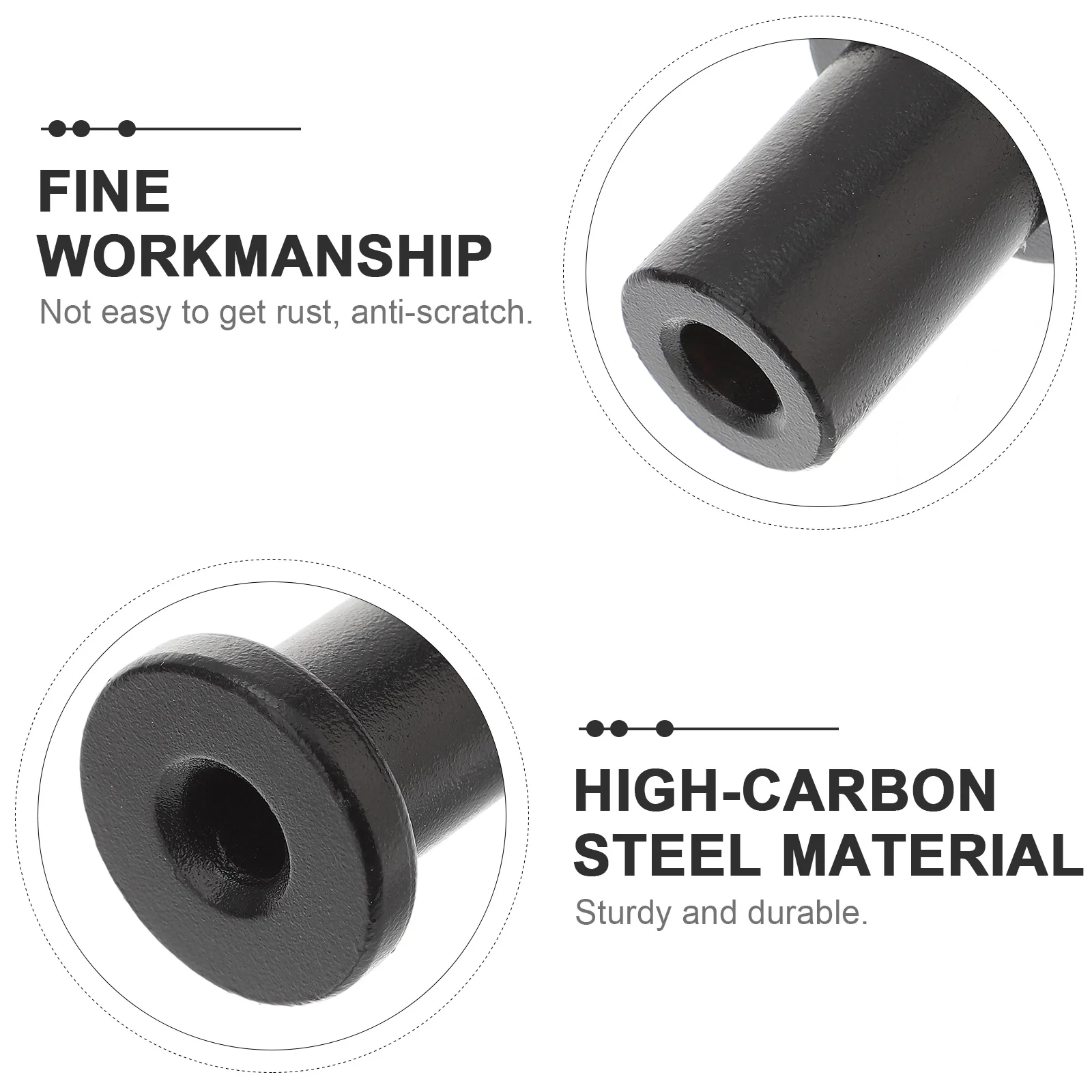 5 Pcs High Carbon Steel Spacer For Doors Barn Door Spacers Sliding Barn Door Connector Flat Track Spacer Hardware Kit Slides