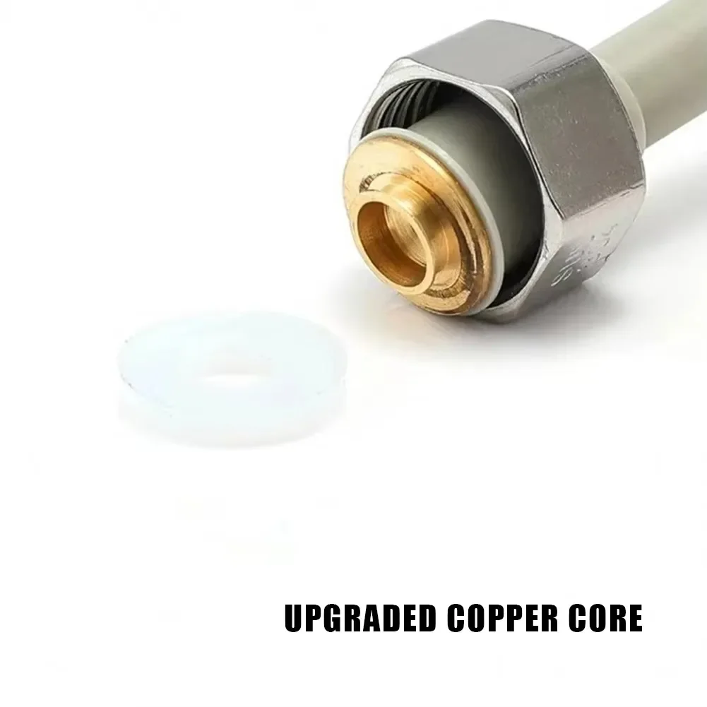 Shower Hose Plumbing Hose Plumbing Supply Hose PVC Plastic Hoses 2m 3m 5m Spring Bathroom Water Toilet Bidet Sprayer Telephone Line Soft
