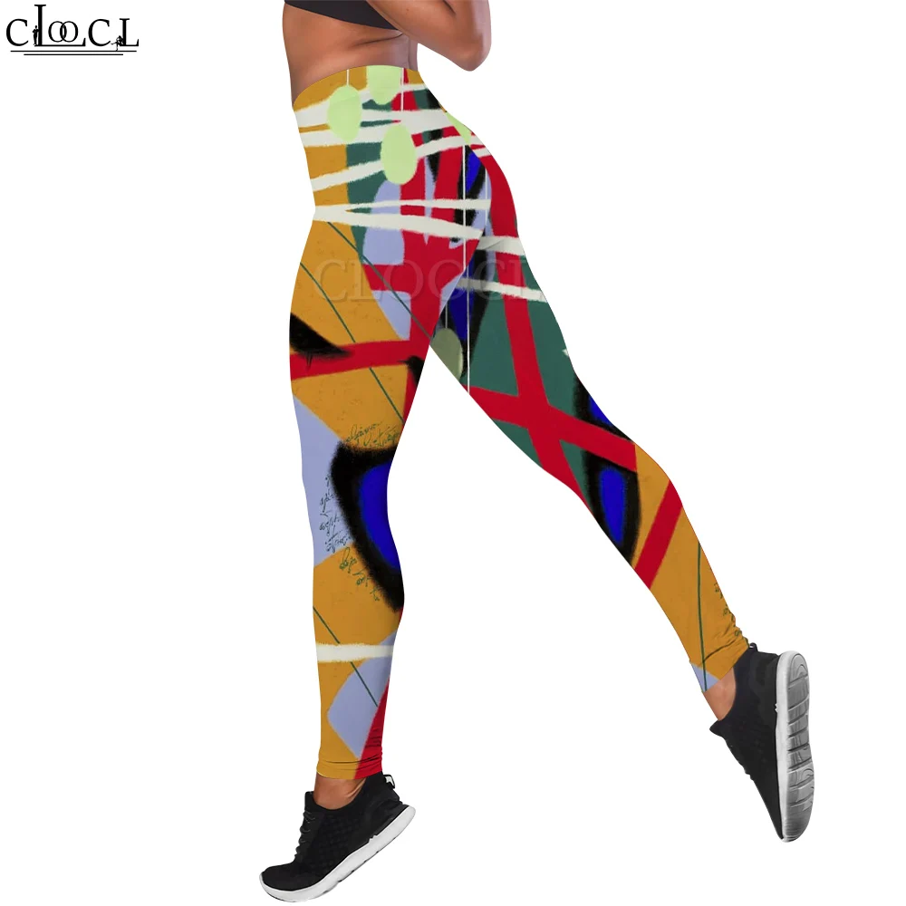 

CLOOCL New Women Legging Colorful Art Pattern 3D Printed Casual Trousers for Female Gym Workout Outdoor Jogging Hip Hop Pants