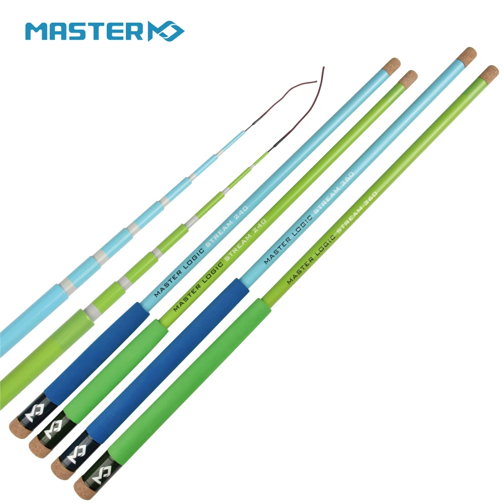 Master Logic Stream Fishing Rod Pole Fishing Rod Tenkara Fishing Rod Telescopic Fishing Rod 2.4m
