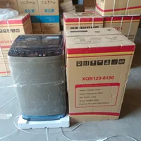 12kg English Version Fully Automatic Wave Wheel Washing and Stripping Integrated Machine with Blue Light Anti Winding 1