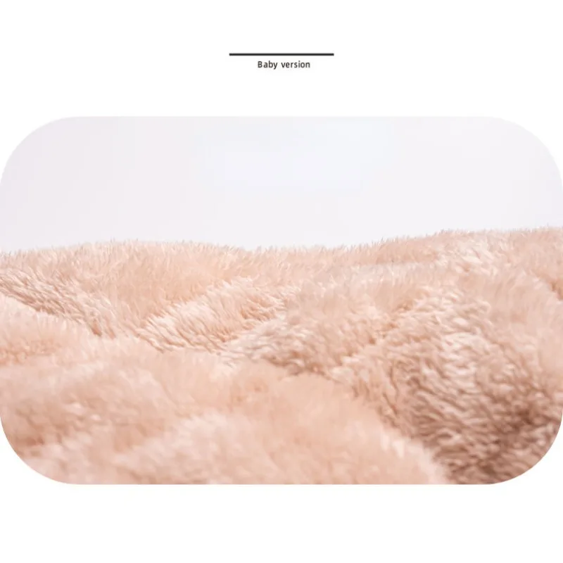 Women Pajamas Winter Three-layer Padded Sleepwear Suit Coral Velvet Warm Famale Super Thick Cotton Jacket Loungewear Set Pijama