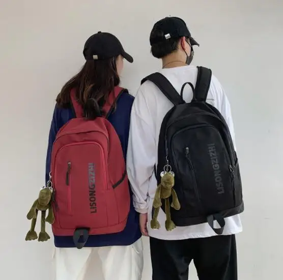 

Backpack men and women 2022 new Japanese ins student schoolbag retro port style travel student schoolbag