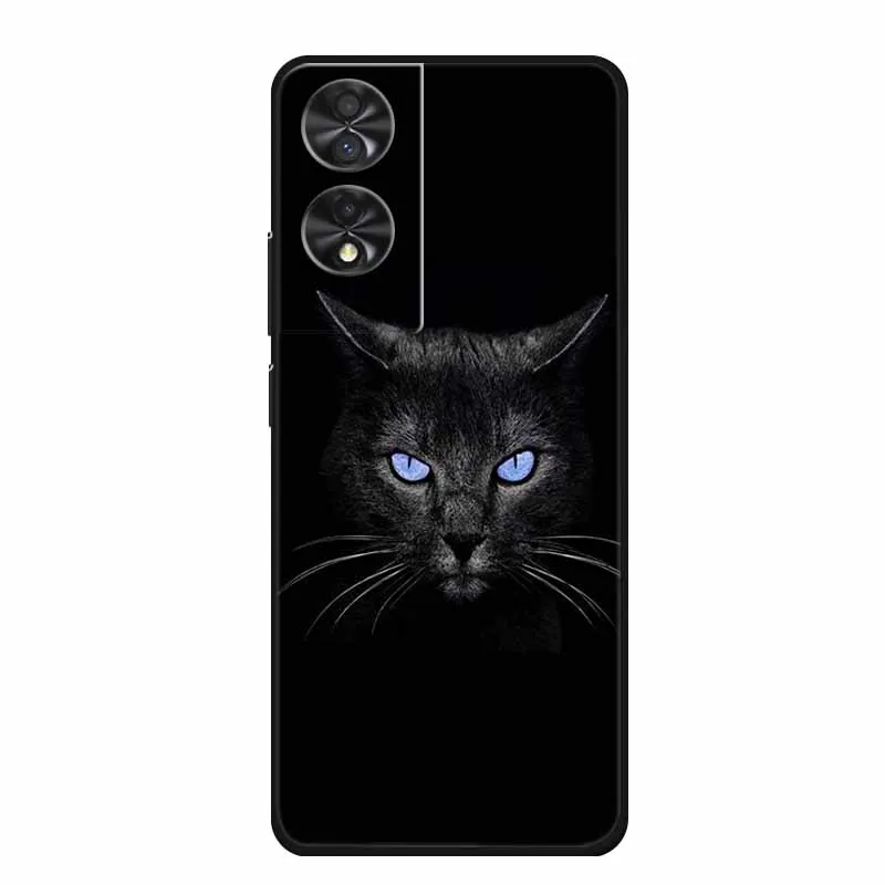 Sleek Black Silicone Shockproof Phone Case - TCL 40 NxtPaper