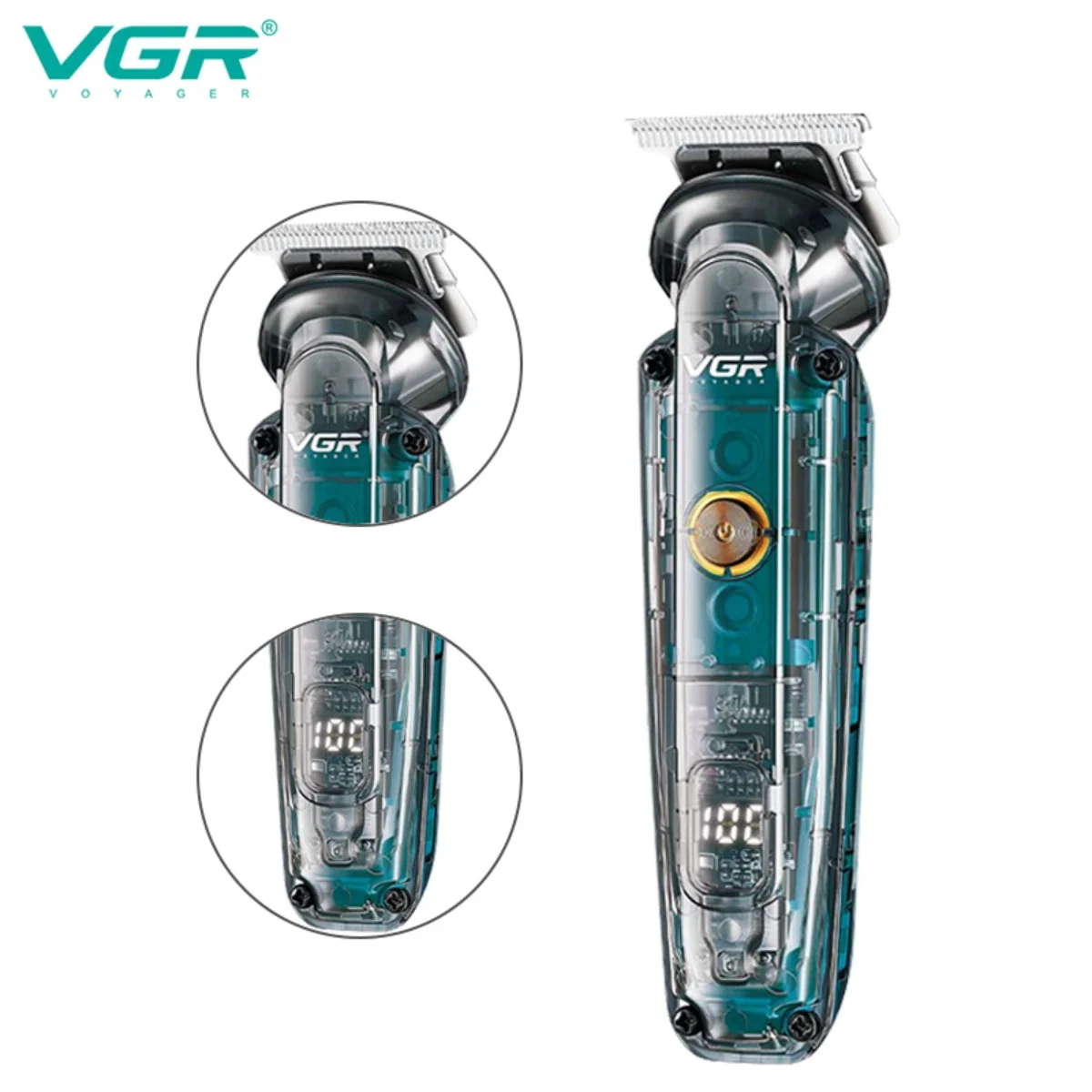 VGR الشعر المتقلب الكهربائية الحلاق آلة قطع الشعر...