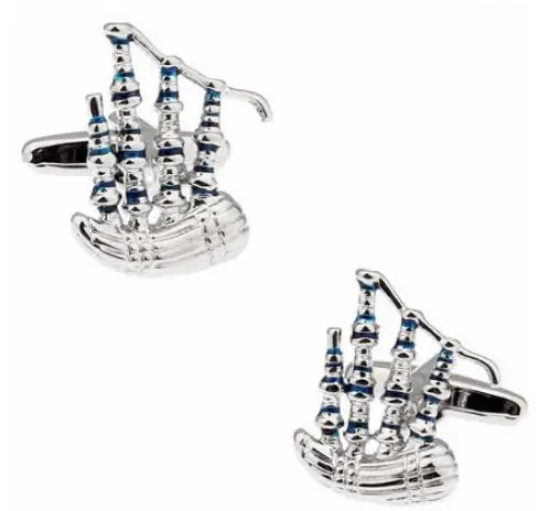 Crystal Cufflinks iGame Guitar Cuff Links Quality Brass Material Music Instrument Series Cufflinks For Wedding Men