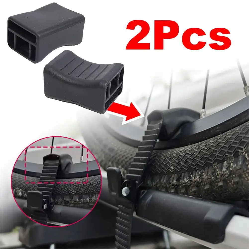Thule Roof Rack Wheel Adapter Straps - Bike Frame Protector with Steel Ring & Cushion