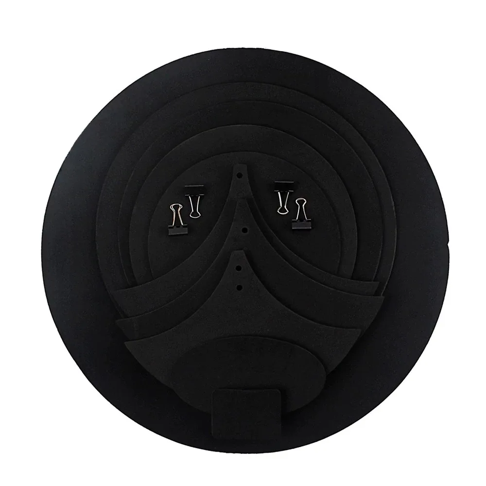Drum Mute Pads Silencers 14pcs Drumming Practice Rubber Foam Pad Cymbal Mute Pad Drum Set snare drum practice pad musical percussion instruments