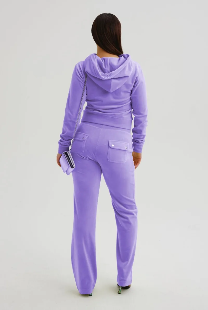 Autumn Winter Velvet Piece Set Women Tracksuits Long Sleeve