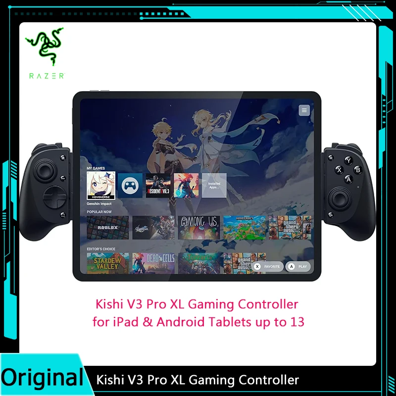 【美品】Razer Kishi V3 Pro XL ゲームコントローラー Razer Kishi V3 Pro XL ゲーミングコントローラー iPad