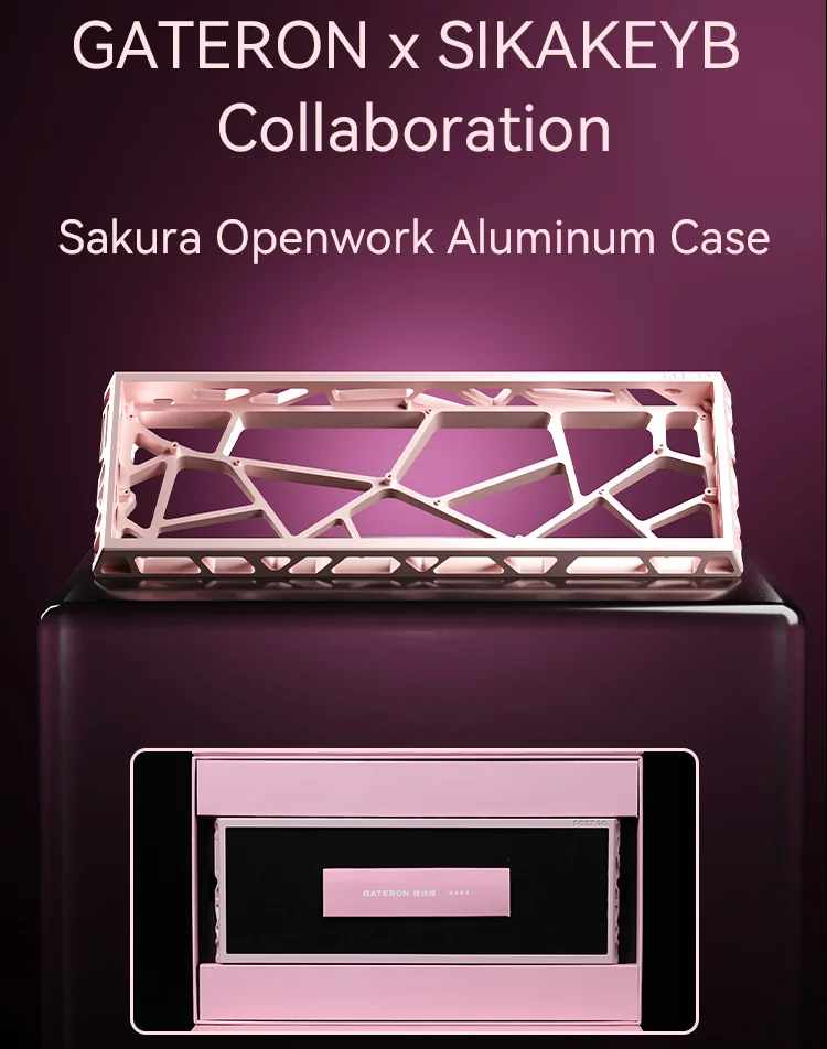 sakuraアイケーイー LIMITED ACCESSORIES SET GATERON X Sikakeyb Sakura Collab Limited Edition Set GT60