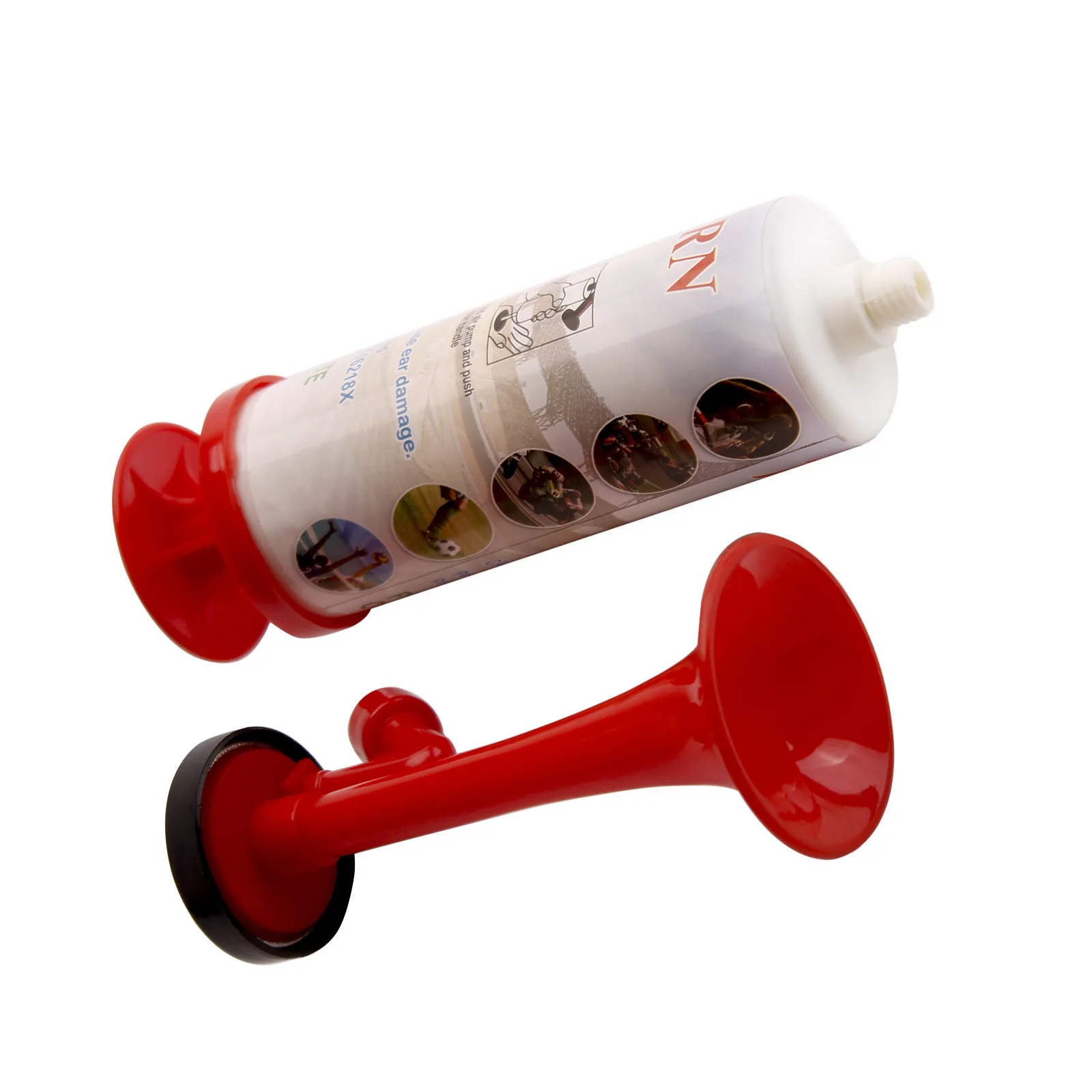 FARBIN 2/5Pcs Hand Push Air Horn Super Horn Hand Pump Air Horn