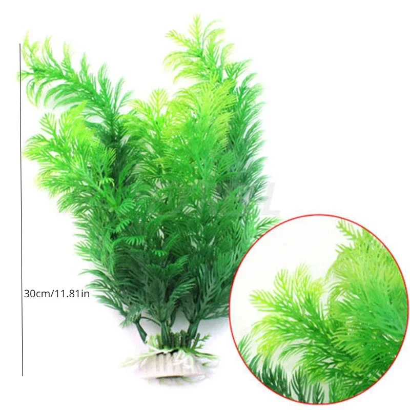 Fish Tank Plants Aquarium simulation plant Artificial Water Weeds Ornament aquatic plants Fish Tank Grass Decoration Accessories
