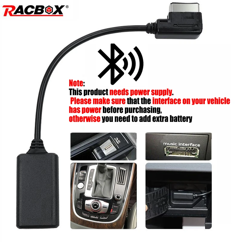 Ami Mmi Bluetooth 5.0 Music 3g Interface Aux Audio Cable Adapter For