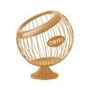 Espresso Capsule Holder Container Counter Coffee Pod Holder Snack Fruit Organizer Kitchen Replacement Parts Gold 1